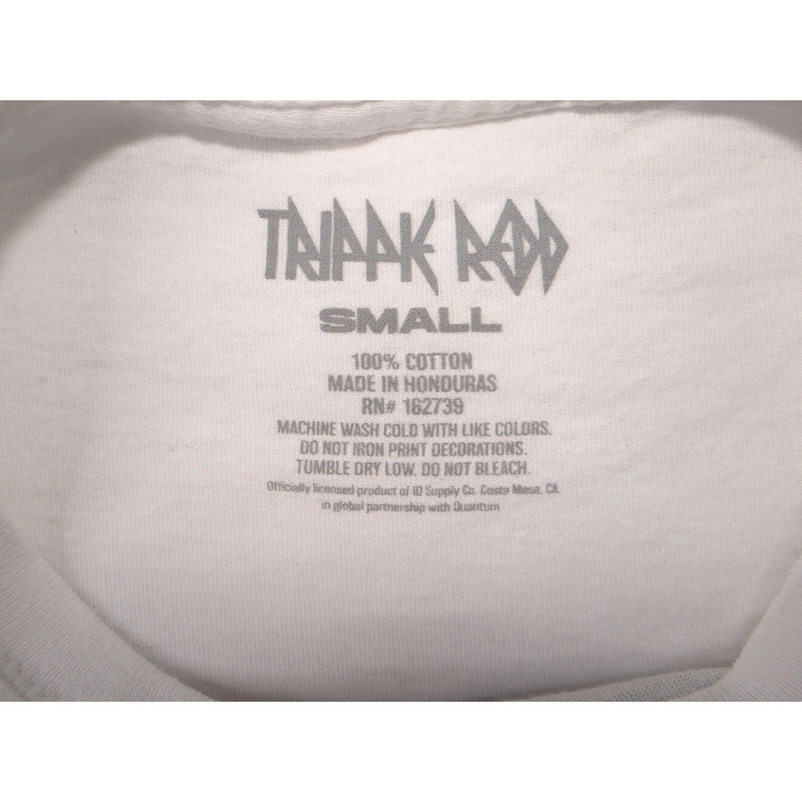 Trippie Redd 1400 Graphic T Shirt White Short Sleeve Men's Size Small
