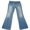 American Eagle Outfitters Favorite Flare Jeans Light Wash Blue 100% Cotton 14