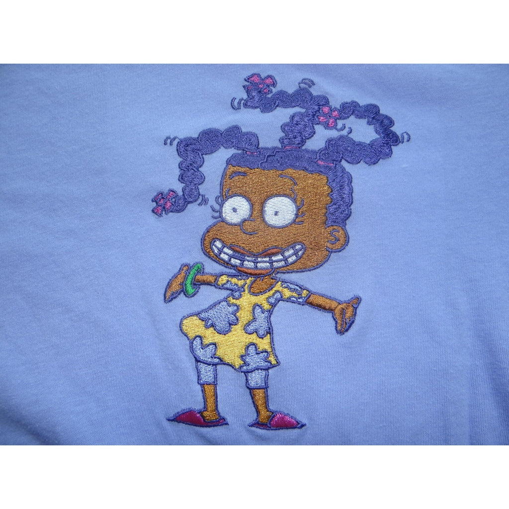 Nickelodeon Cropped Tee with Character Embroidery