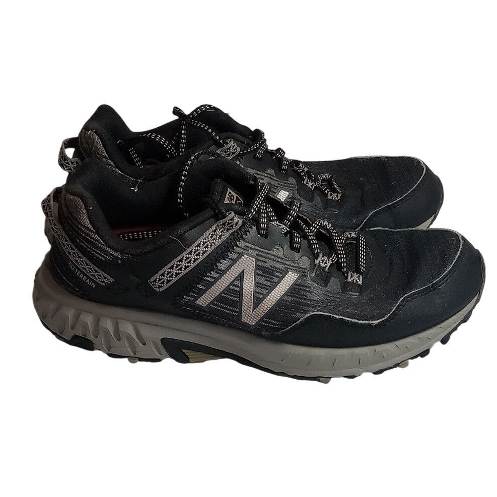 New Balance WT410LB6 Trail Running Shoes Womens Size 8 Black Gray