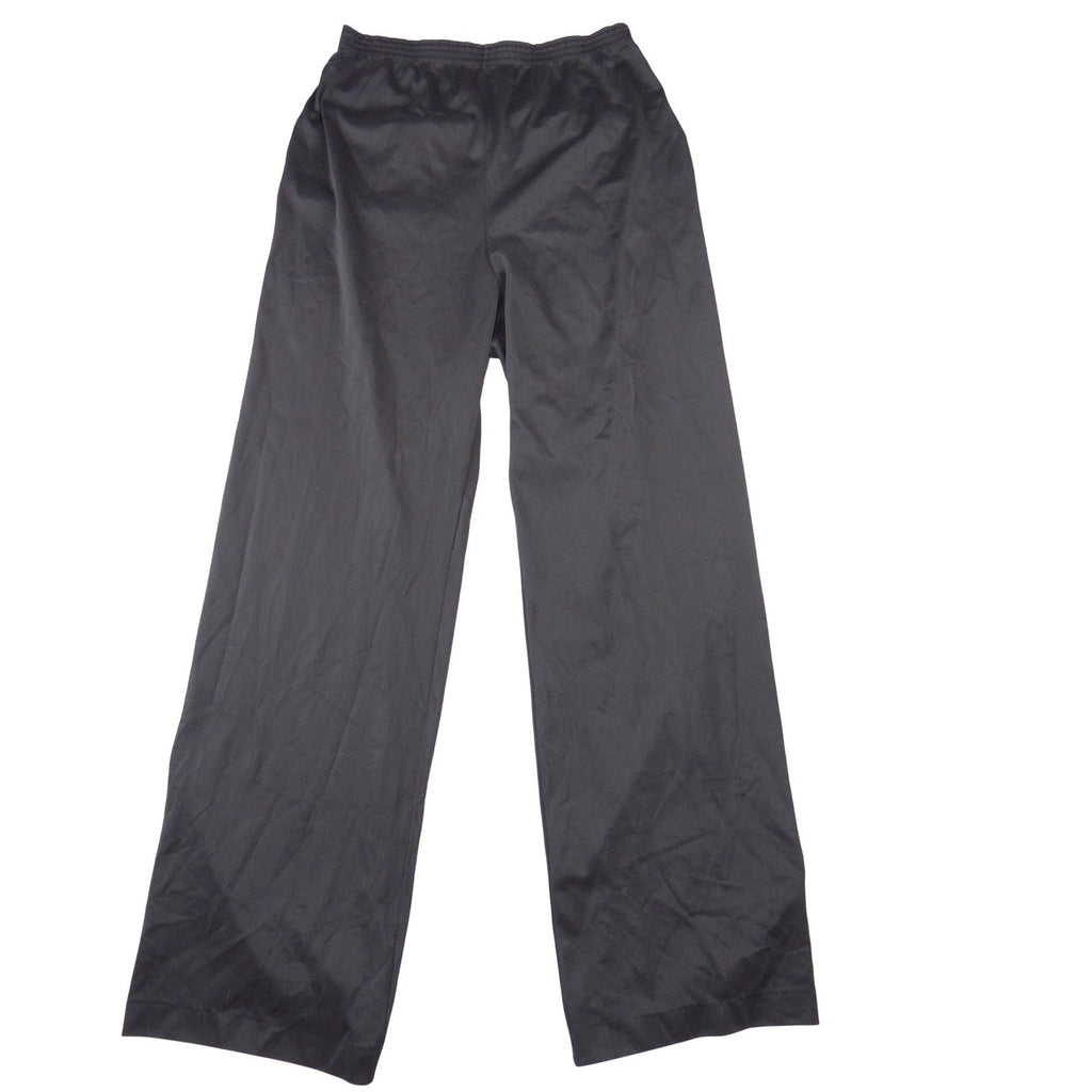 Vintage Vanity Fair Black Nylon Tricot Pajama Pants Made in USA Size 34 -Small