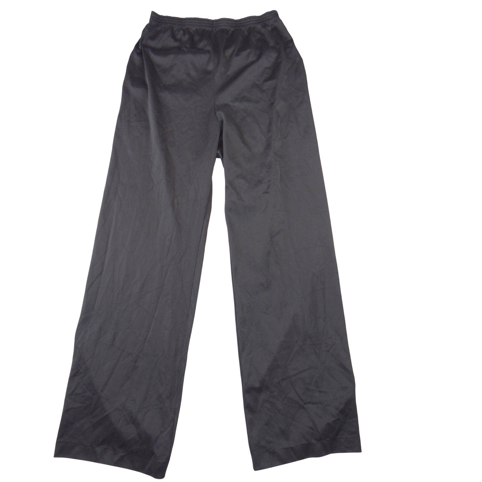 Vintage Vanity Fair Black Nylon Tricot Pajama Pants Made in USA Size 34 -Small
