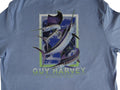 Guy Harvey Men's Billfish T-Shirt - Large - Blue