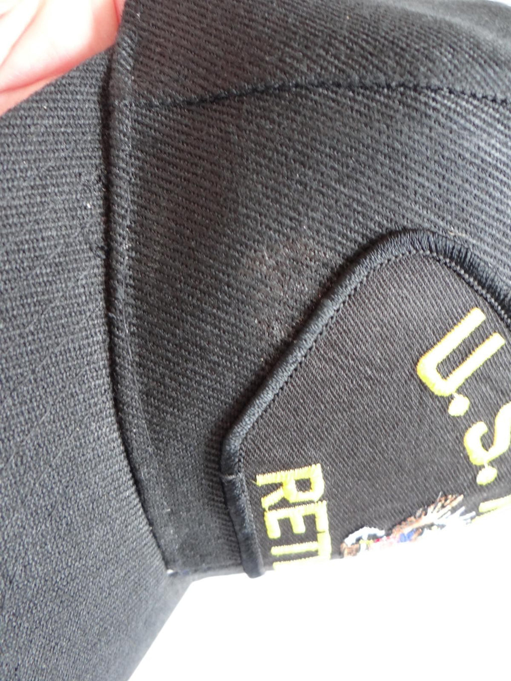 U.S. Navy Retired Black Baseball Cap