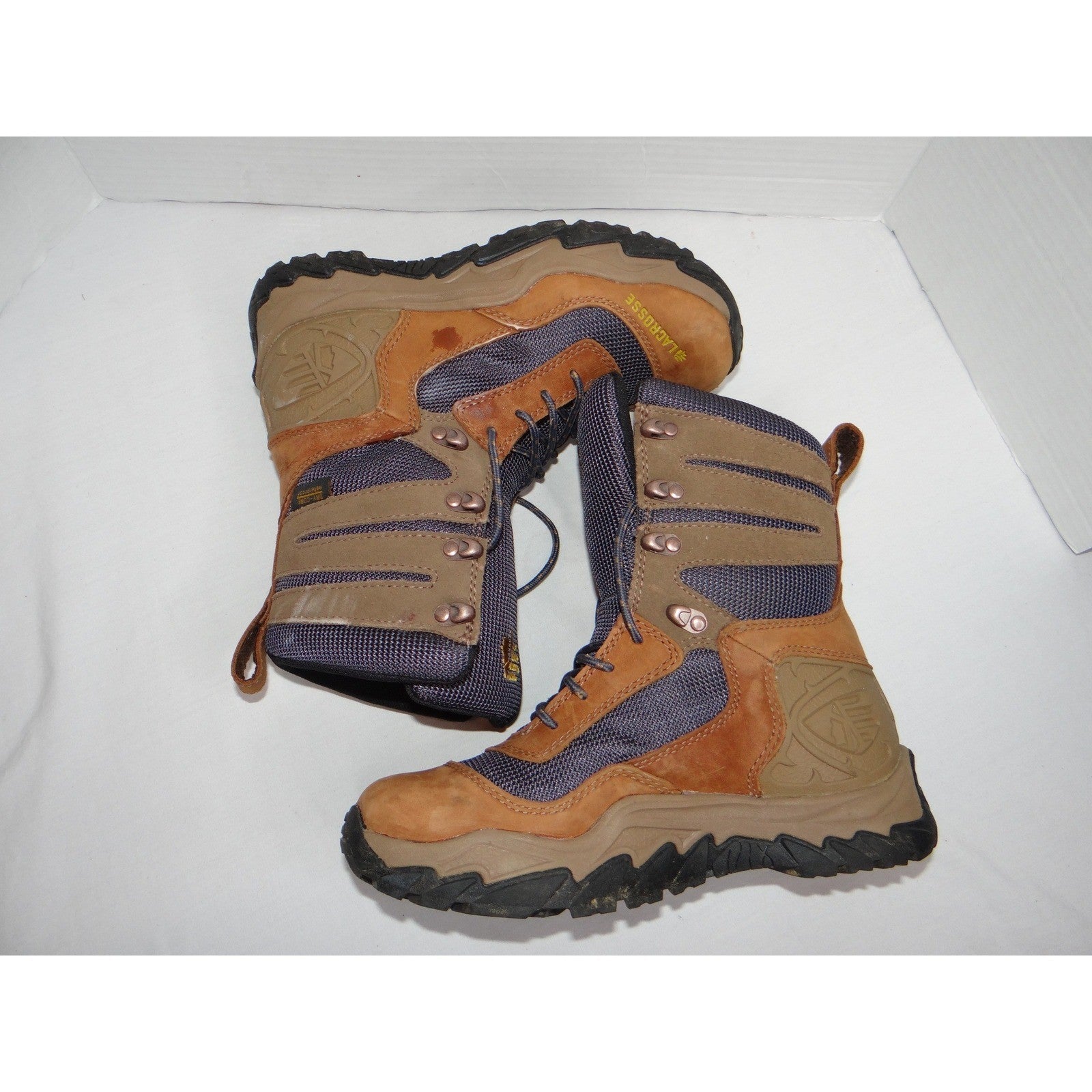 LaCrosse Womens Windrose 8 Brown Midnight Waterproof Hiking Boots Size 6.5