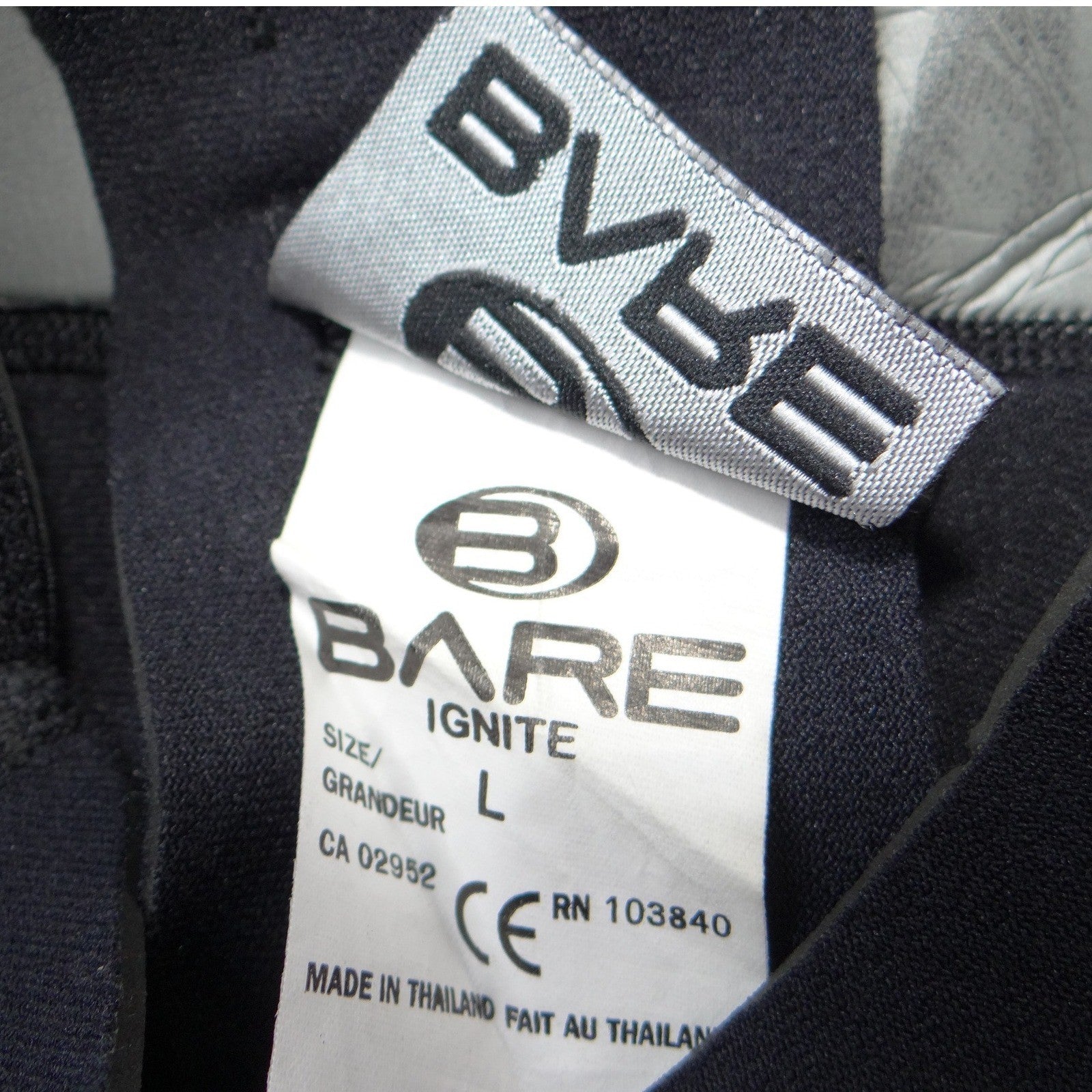 Bare Ignite Mens Shorty Wetsuit Blue Black Neoprene Short Sleeve Size L