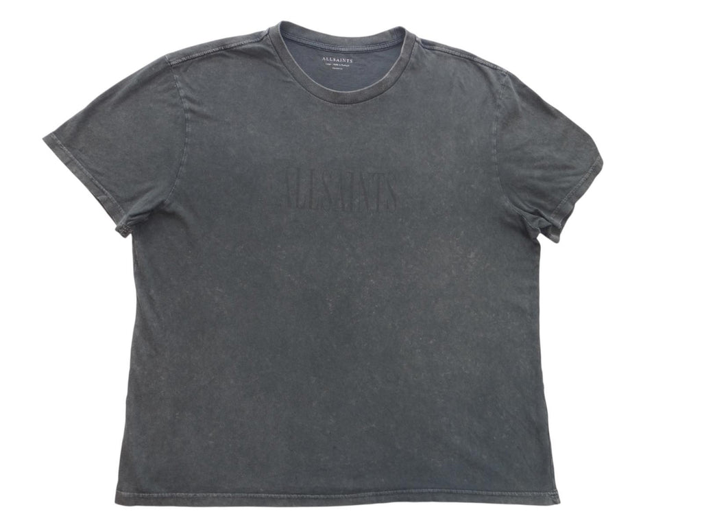 All Saints Vintage style Black Graphic T-Shirt - NUTOPIA - Large