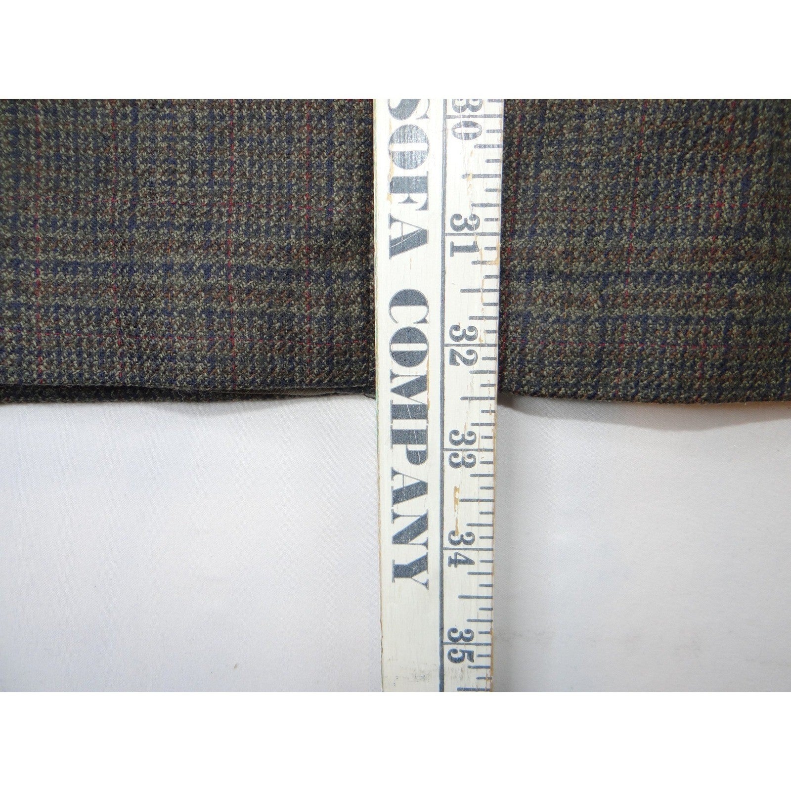 Famous Brands SK Wool Plaid Blazer Jacket Blazer
