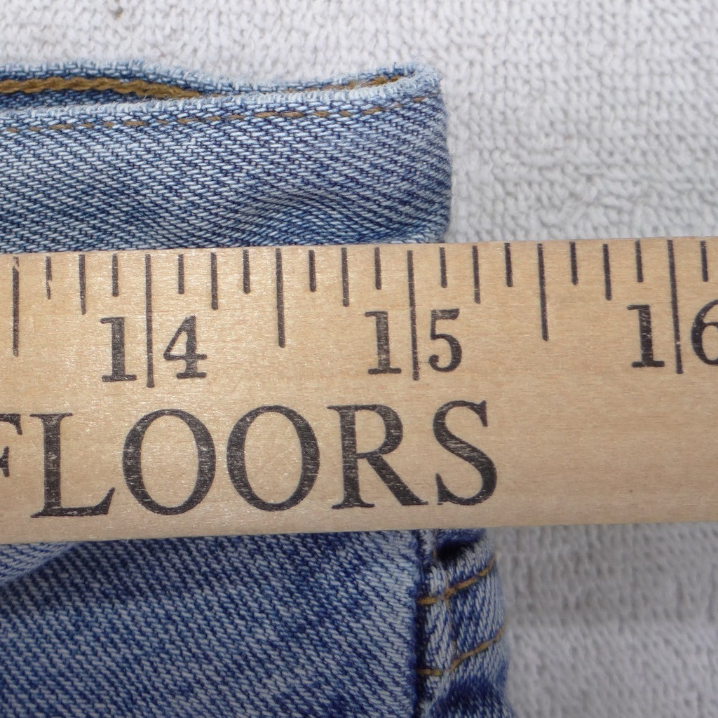 AGOLDE 90s Pinch Waist High Rise Straight Leg Jeans Light Wash Blue 29
