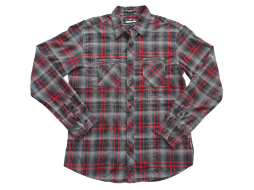 Airwalk Men's Long Sleeve Plaid Casual Shirt