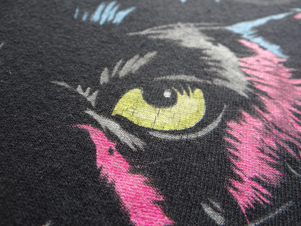Savage Panther Graphic Tee - Retro 80s Style T-Shirt