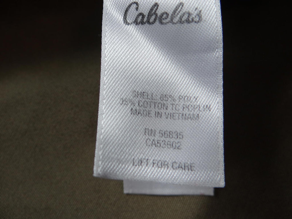 Cabela's Men's Long Sleeve Button-Up Shirt with Reinforced Patches