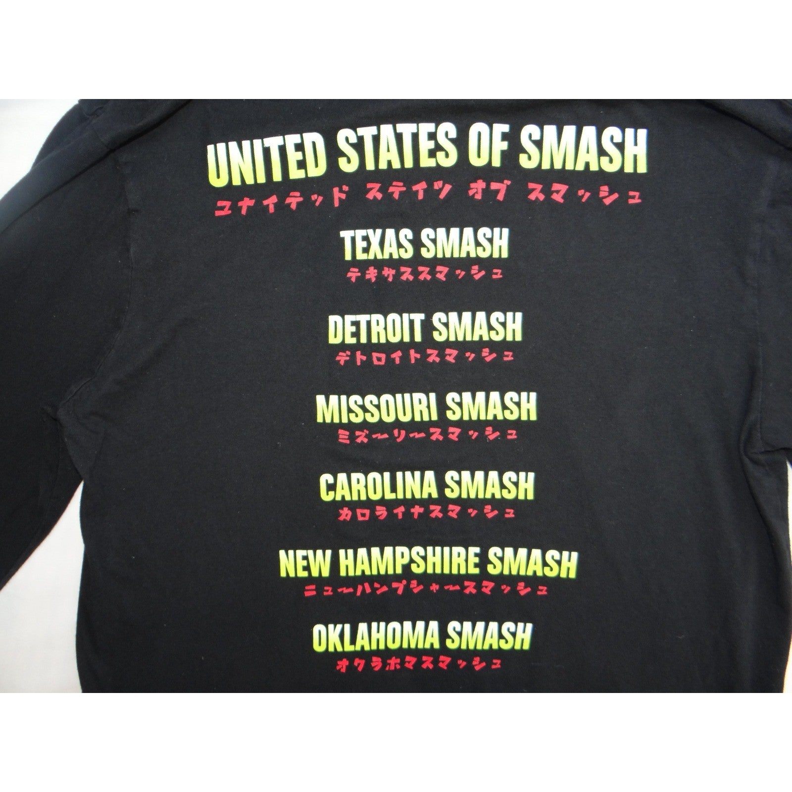 Hot Topic MHA All Might United States of Smash Long Sleeve Shirt Men's M