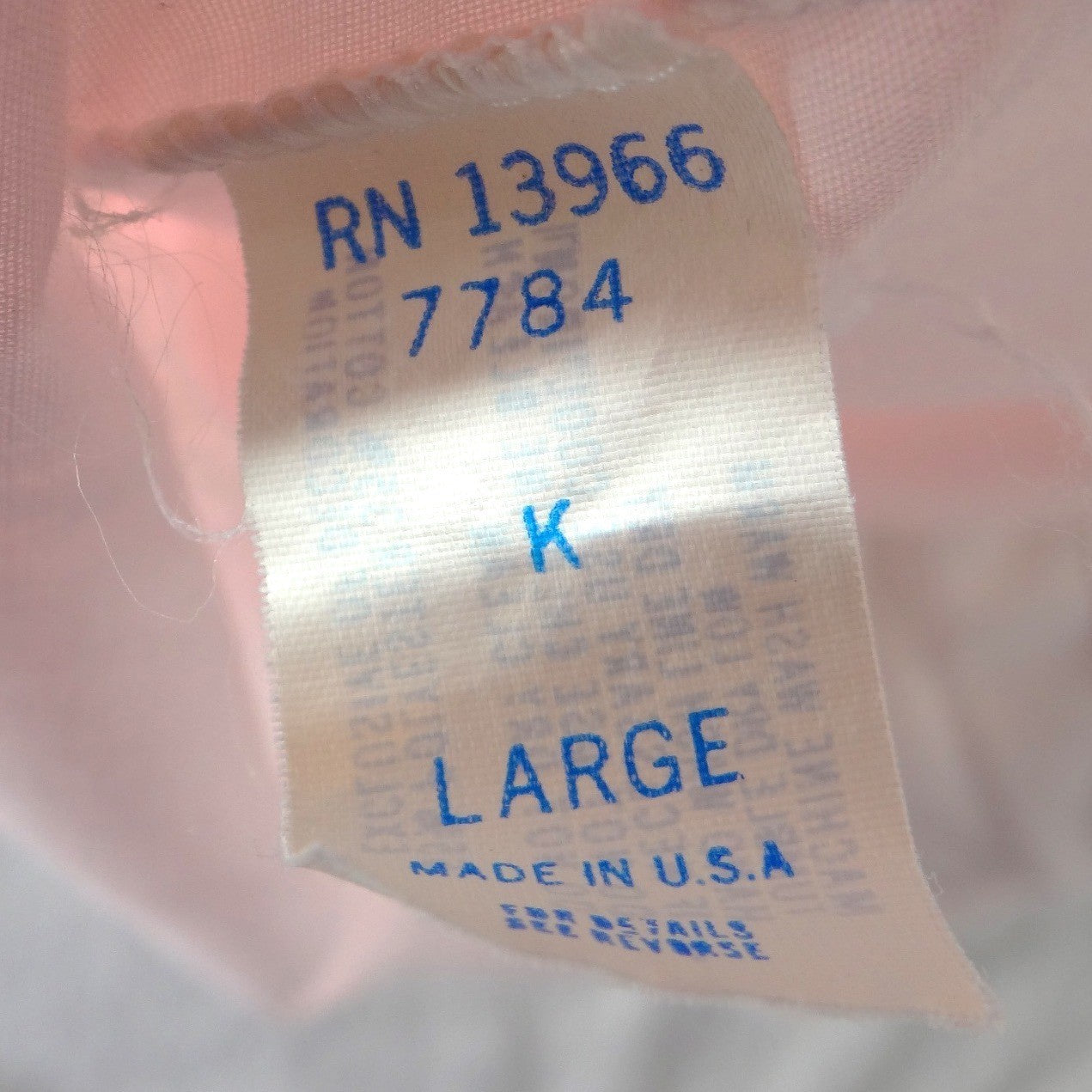 Katz Vintage Pink Lace Trim Nightgown Sleeveless Square Neck USA Made Large