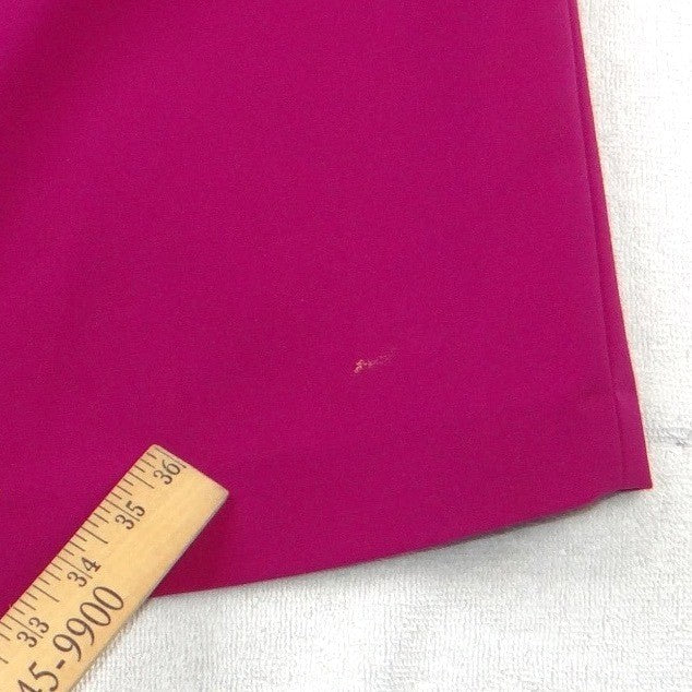 Le Suit Vintage Petite Women Magenta Pink 2 Piece Skirt Suit Blazer Set Size 10P