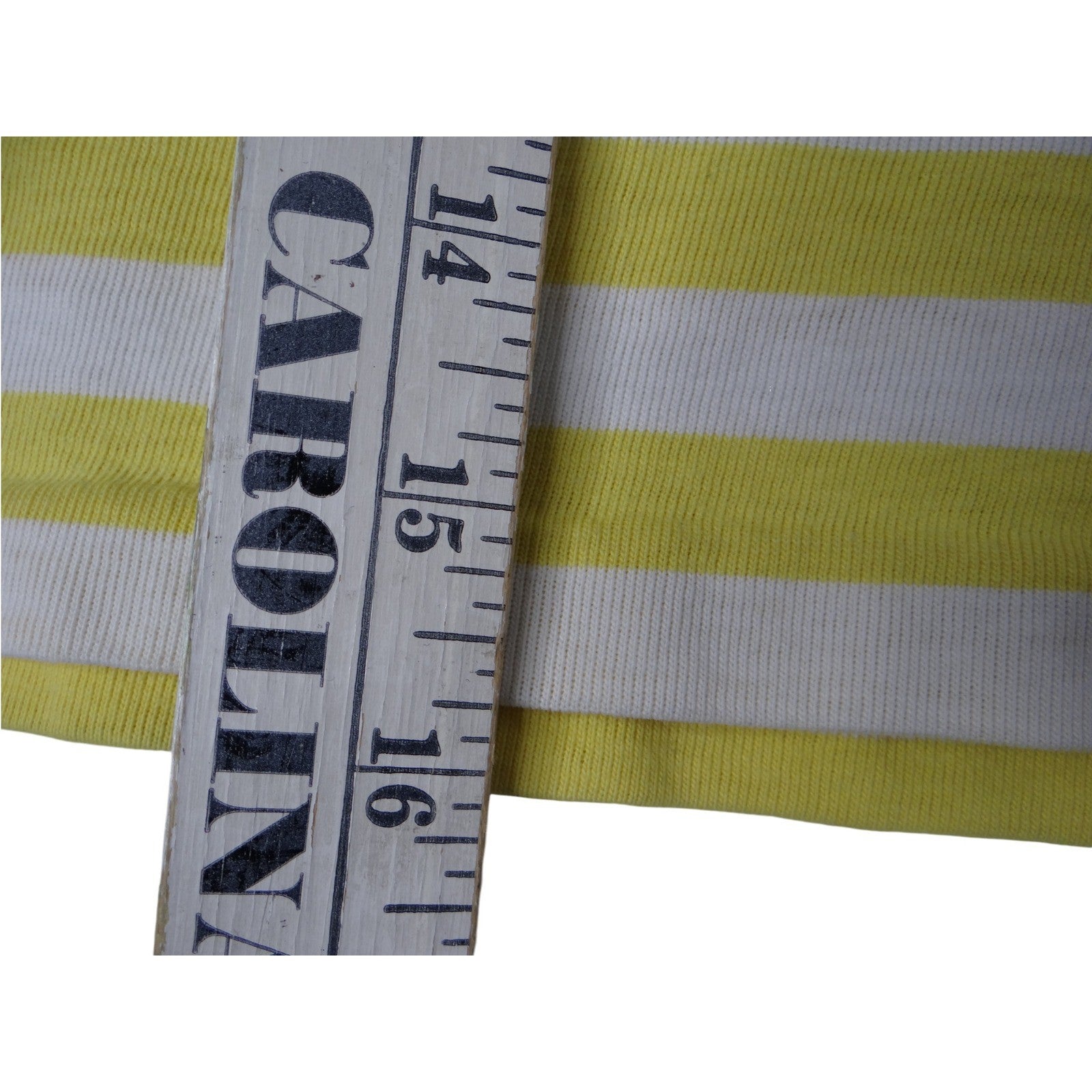 Y2K Carrington Club Yellow White Striped Tank Top Women Casual Sleeveless