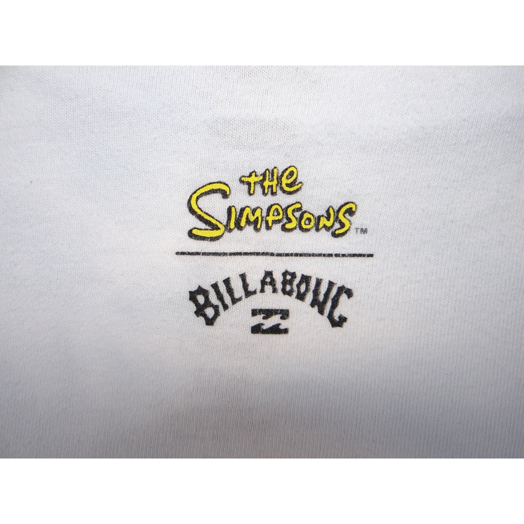 Billabong The Simpsons Bart Simpson T Shirt Mens Medium Light Blue Graphic Tee