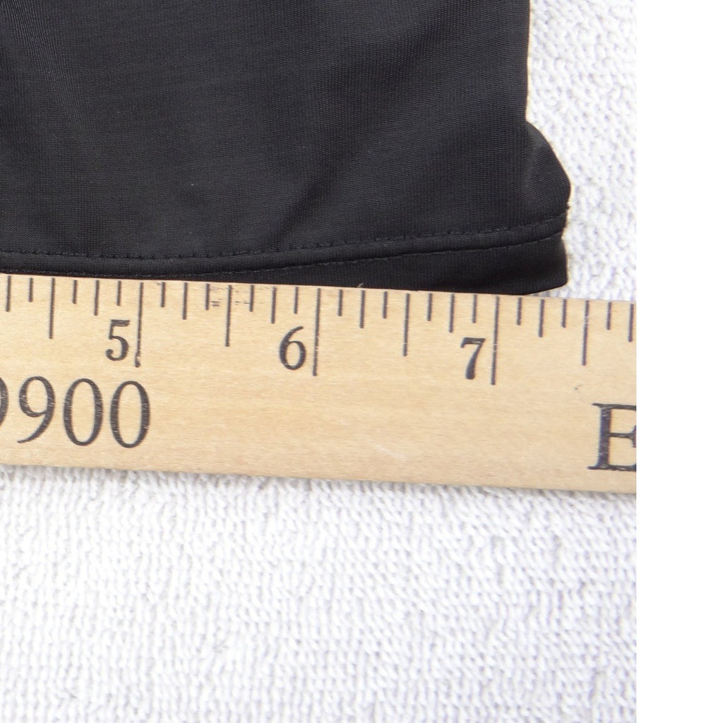 Prima Valentina Womens Black High Waisted Tummy Control Shapewear Shorts 1X