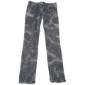 Express Jeans Mens Mia Mid Rise Skinny Gray Marble Wash Denim Size 6