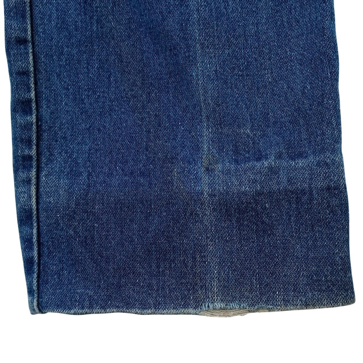 Vintage Denim Jeans High Waisted Bell Bottoms Women's Blue Wash
