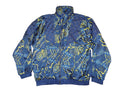 VINTAGE NWT Lauren Brooke Quilted Patterned Blue Jacket