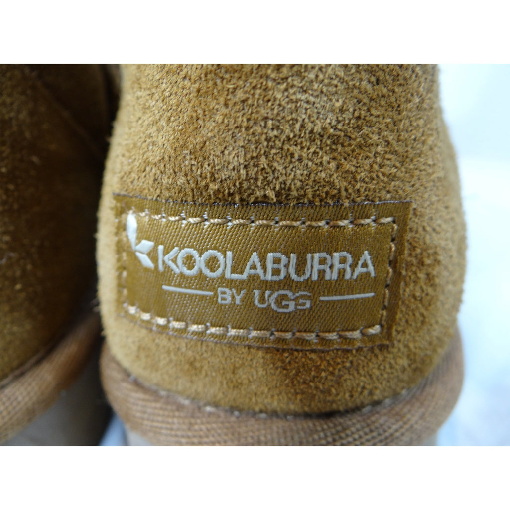 Koolaburra by UGG Women's Brown Suede Sheepskin Lined Boots Style 1017090 Size 7
