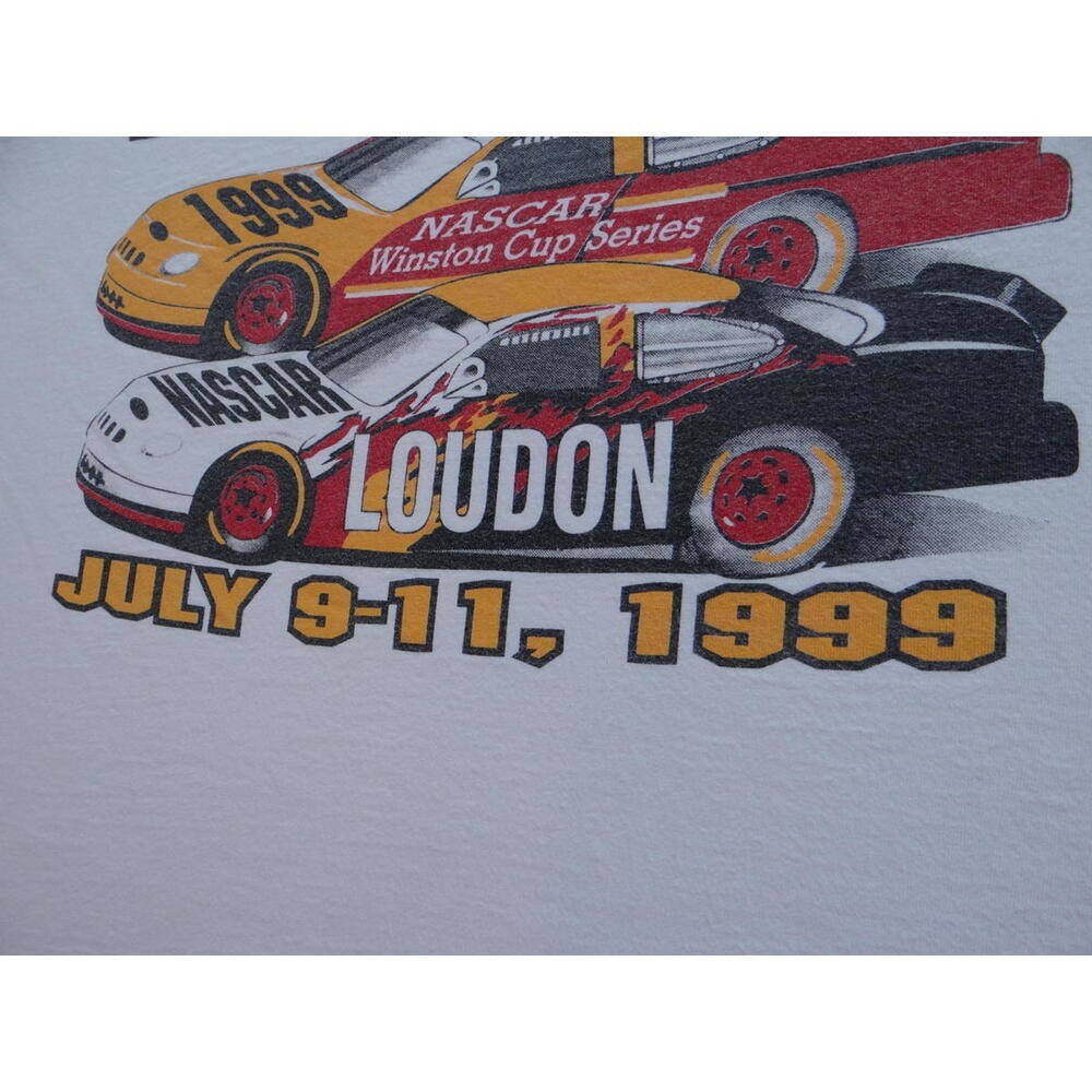 Vintage Jiffy Lube 300 NASCAR T-Shirt New Hampshire International Speedway 1999