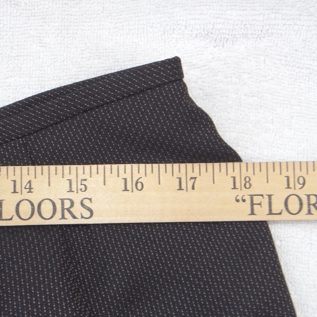 Jones Wear Suit Womens 14 Brown Blazer Skirt Set Micro Texture Professional 2pc