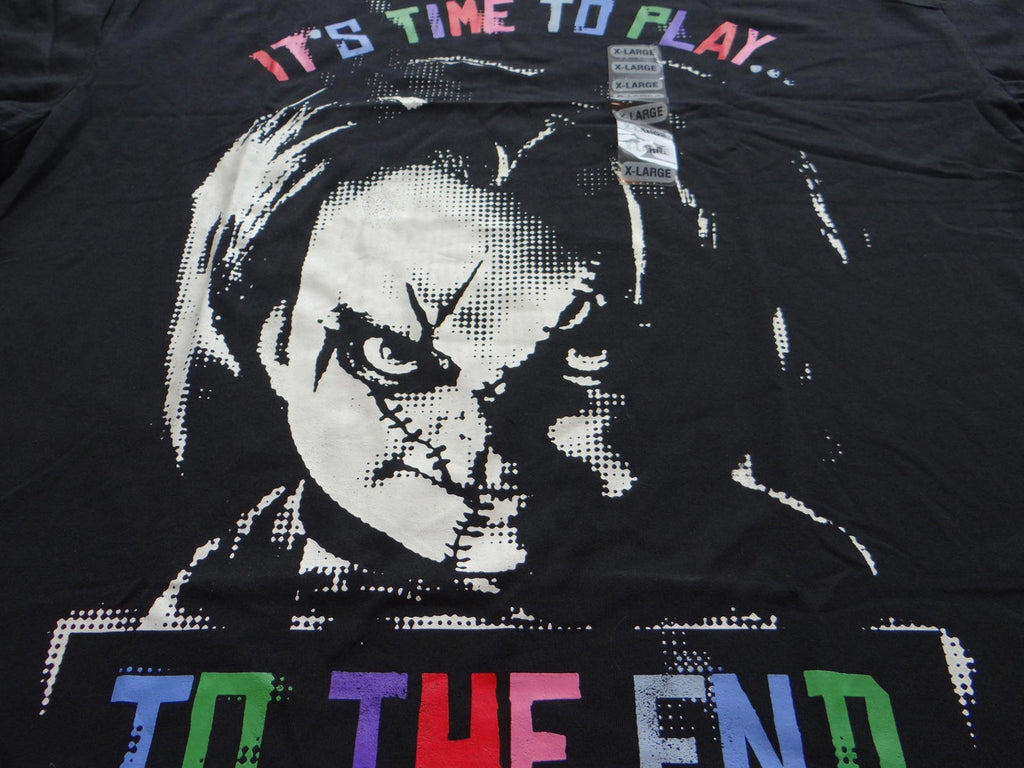 Chucky Graphic Black Men's T-Shirt