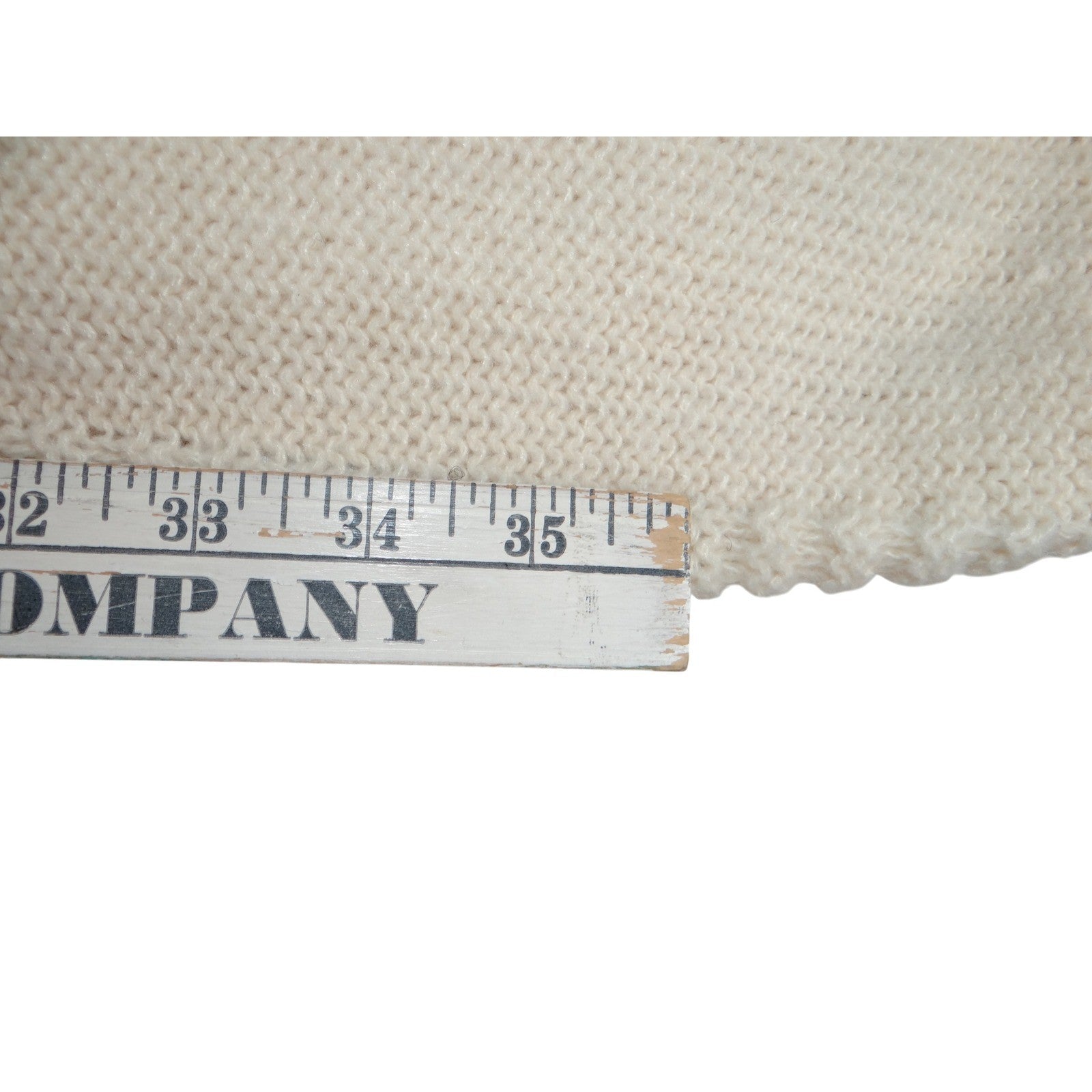 MICAS Cream Cable Knit Diamond Pattern Oversized Poncho Sweater One Size