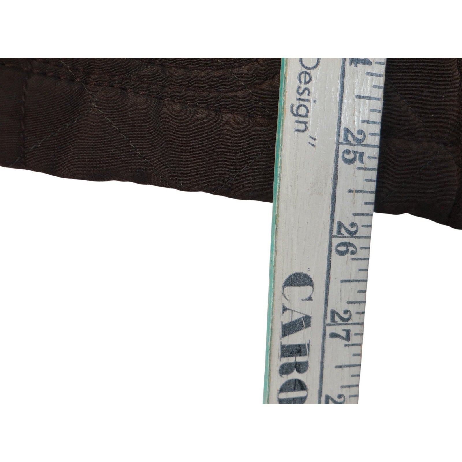Esprit Quilted Hooded Toggle Jacket Brown Women's Size Medium Cozy Warm Winter