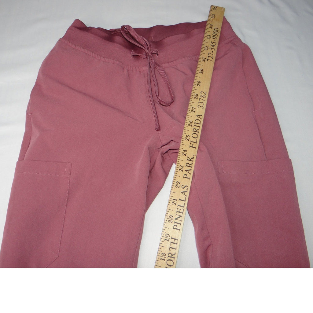 Mandala Womens Cargo Jogger Scrub Pants Rose Pink XXS Equa Tek Technology