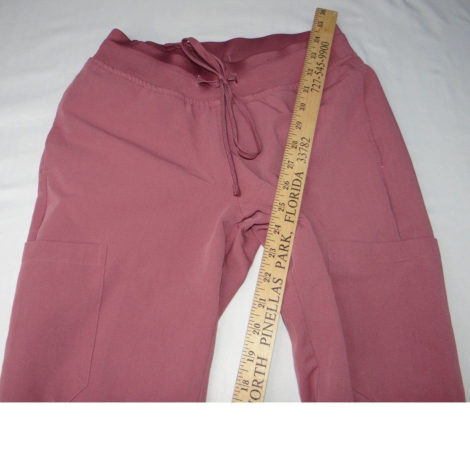 Mandala Womens Cargo Jogger Scrub Pants Rose Pink XXS Equa Tek Technology