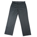 Easy Portfolio Classic Fit Men's Charcoal Gray Dress Pants 33x30 Wool Blend